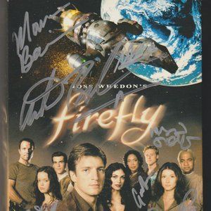 Firefly Cast multi-signed DvD 4 Disc Complete Series Set